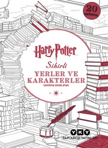 Harry Potter Sihirli Yerler ve Karakterler – Kartpostal Boyama Kitabı